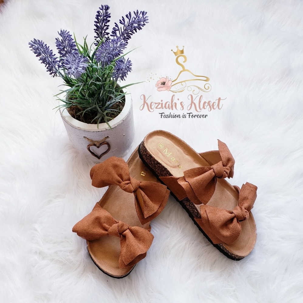 NEW Bow Accent Summer Sandals